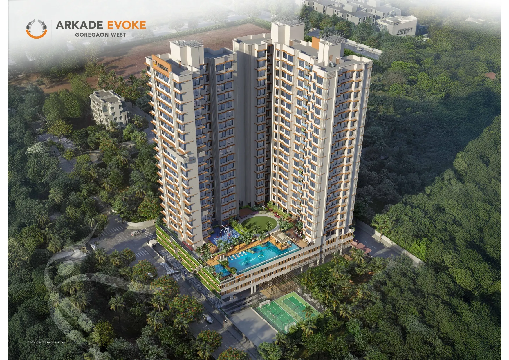 Arkade Evoke Luxury 2 & 3 BHK Low-Density Residences in Bangur Nagar, Goregaon West (1)